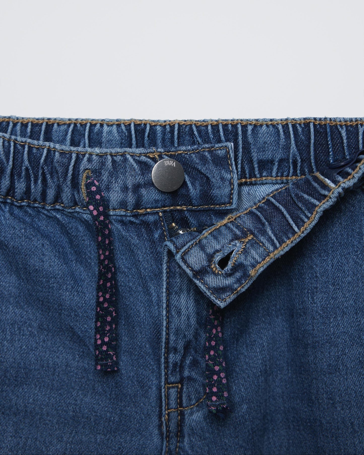 Girls Denim Joggers Jeans