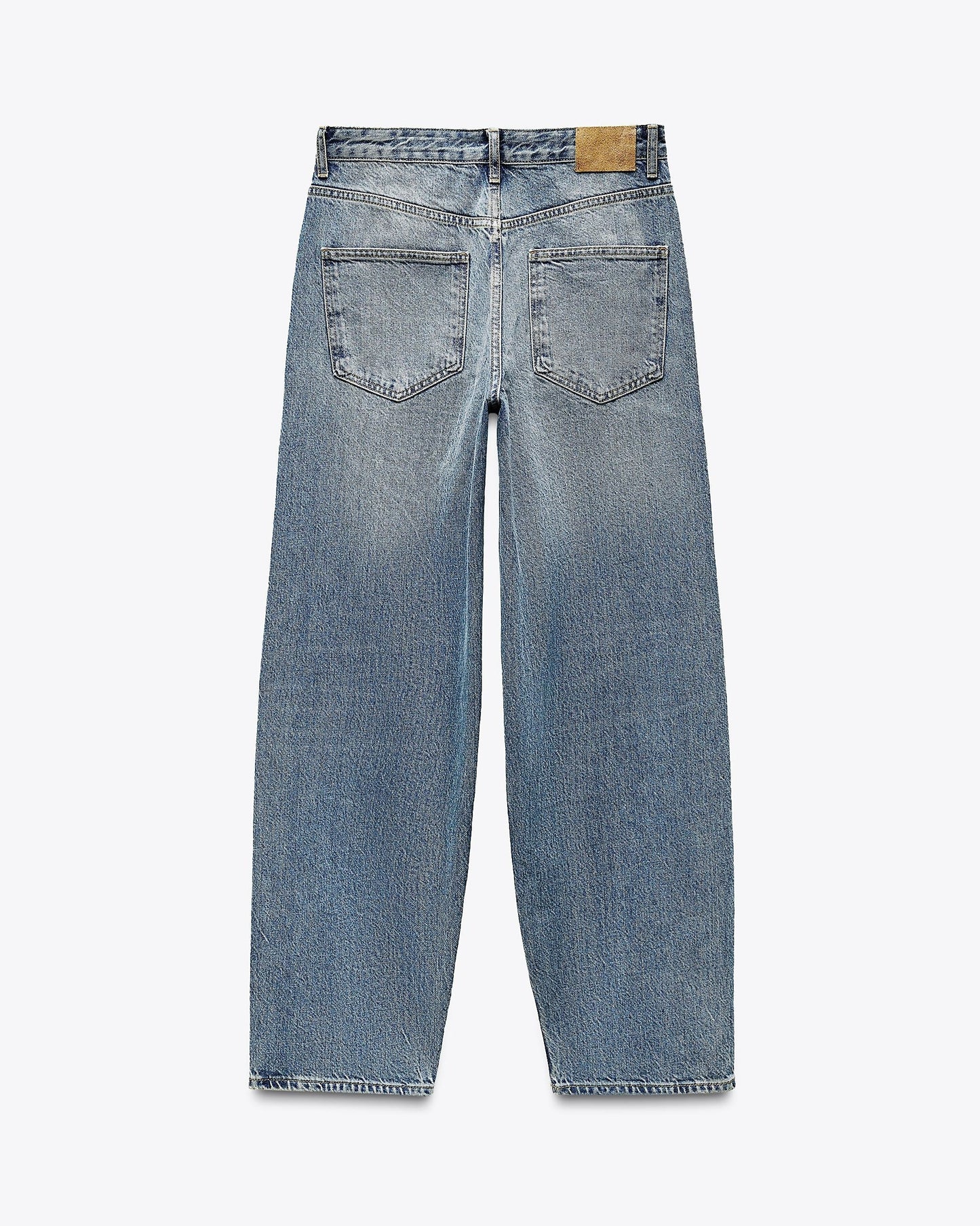 BOY'S BAGGY MID-WAIST JEANS