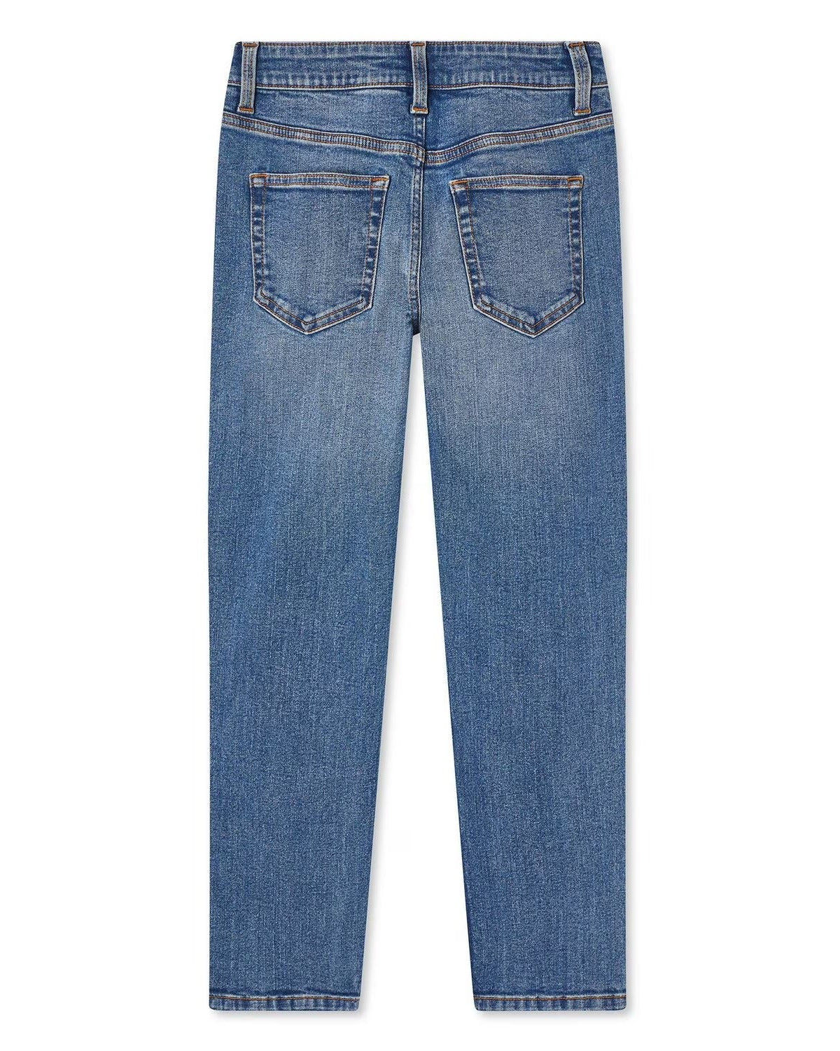 Boy's Straight Slim Fit Jeans