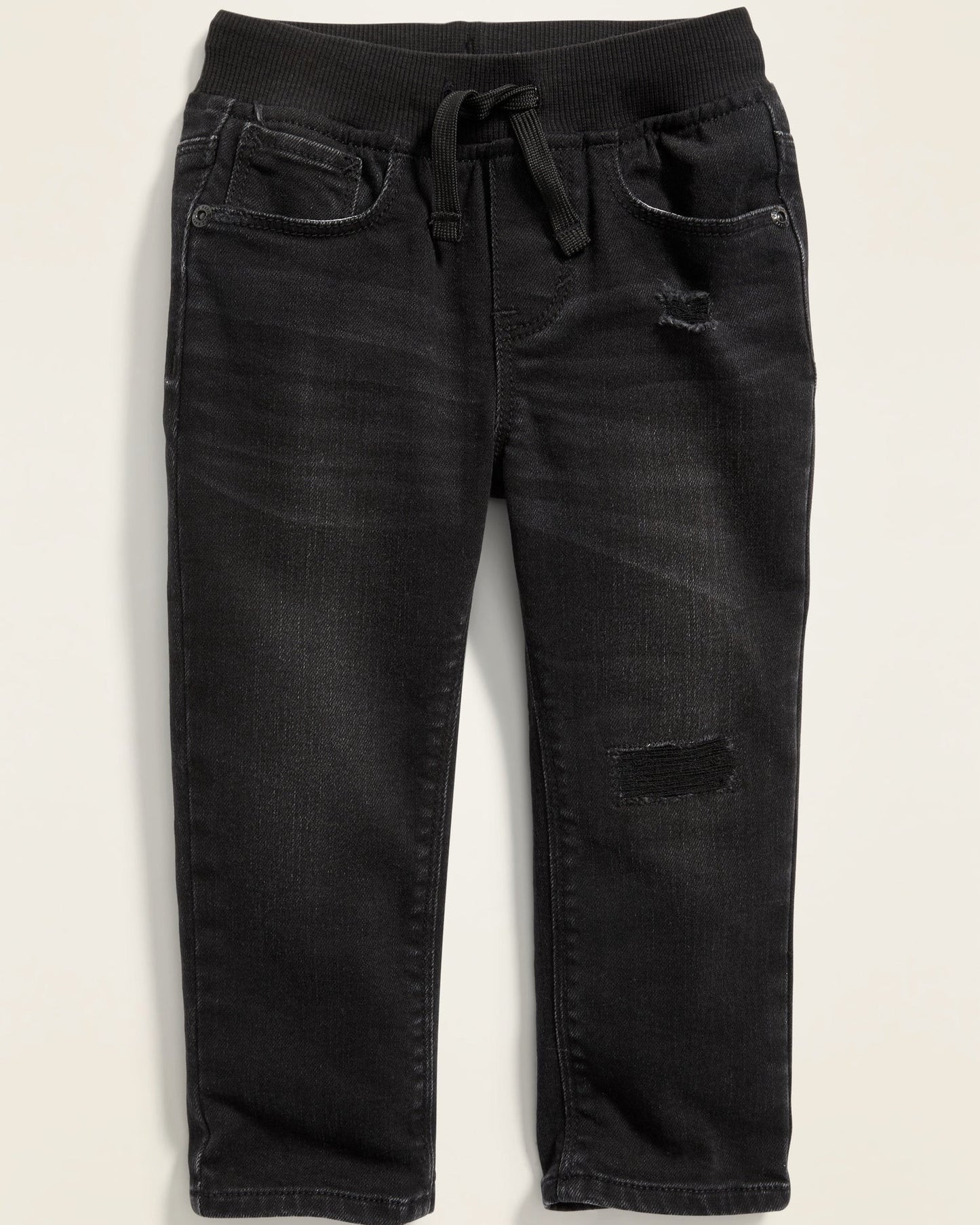 Boy's Black Charcoal Denim
