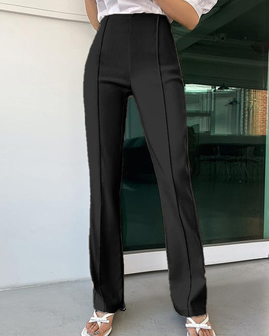 Black Hight Waist Trouser
