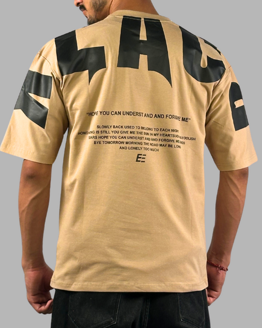 beige oversized t-shirt for men_trooking  fashion