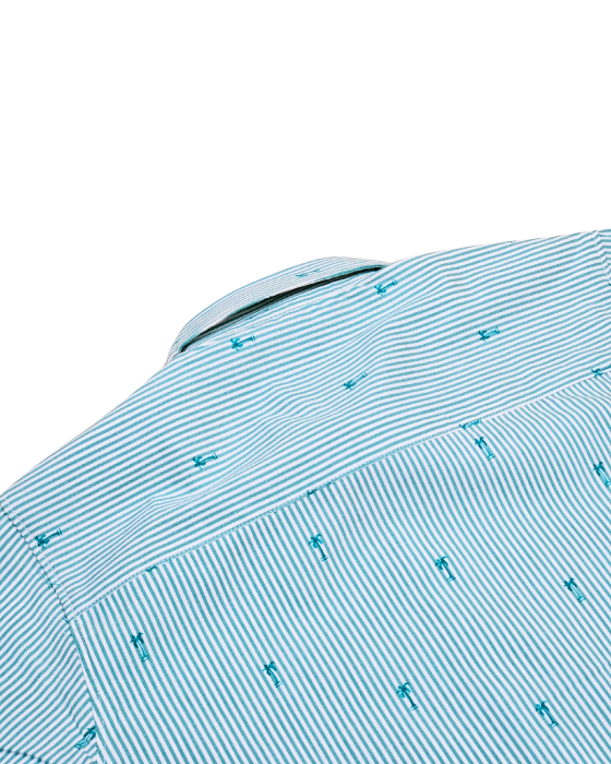 Mint Green Full Sleeves Shirts For Boys