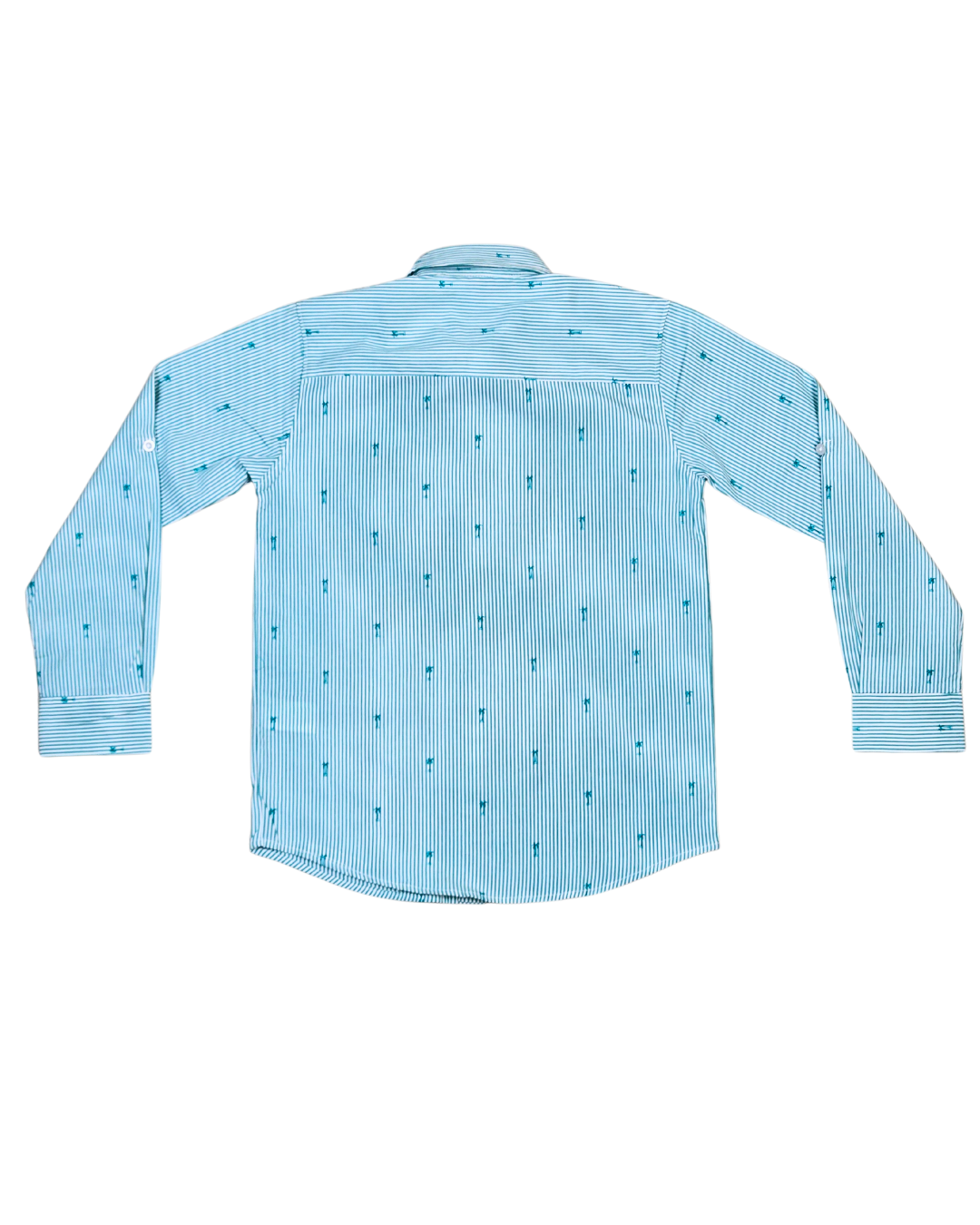 Mint Green Full Sleeves Shirts For Boys