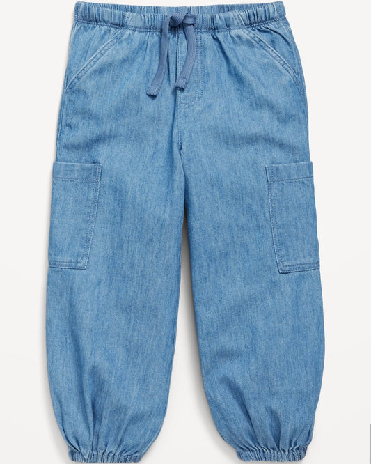 Boy's Blue Denim Jogger